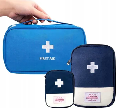 Produktbild von Erste-Hilfe-Sets - Medikamenten-Organizer - Immer griffbereit - Praktisch und handlich - Gesundheitspflege - Vielseitig einsetzbar - Strapazierfähig
