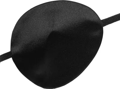 Produktbild von Satin Pirat Augenklappe Karneval Faschingskostüm
