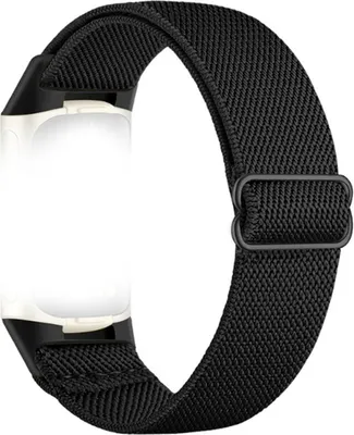 Obrázek produktu pro INF Nylonový řemínek pro hodinky Fitbit Charge 5/6 Černá