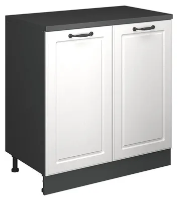 Obrázek produktu pro Skříň do podkroví Vicco Rion Bílý venkovský dům 80 x 81.6 cm bez šikminy se 2 dveřmi, Model 60853