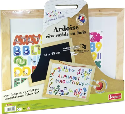 Obrázok produktu pre Jeujura Drevená multifunkčná nástenná tabuľa 58x45 cm