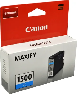 Produktbild von Canon PGI-1500C Cyan Tintentank, Cyan, 4,5 ml