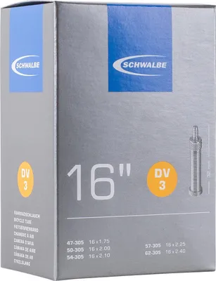Produktbild von Schwalbe Schlauch DV3 32mm (16") 47/62-305