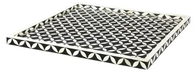 Produktbild von Casa Padrino Designer Tablett 50 x 50 cm - Luxus Serviertablett