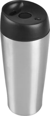 Image de Gobelet thermique en acier inoxydable 0,4L avec bouton-pression Gobelet de voyage Gobelet à café