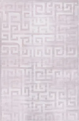 Obrázek produktu pro BELIANI Koberec béžový 200 x 300 cm geometrický vzor obdélníkový protiskluzová spodní strana vhodný pro podlahové vytápění moderní styl