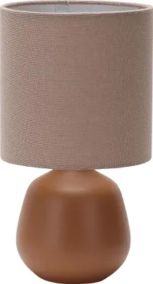 Produktbild von Luxus - Tischlampe Amsterdam - Rot - H28xØ15 - Armatur E14 - Keramik
