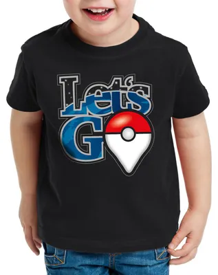 Produktbild von A.N.T. Let's Go Mosterball Kinder T-Shirt monster spiel online