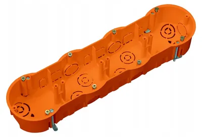 Produktbild von 4-fach Fliesendose für Hohlwände 4 x 60mm PAWBOL A.0047P