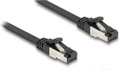 Imagen del producto de Delock 80177 DELOCK RJ45 Flachb.Patchkabel SteckerzuStecker Cat.8.1 0,25m