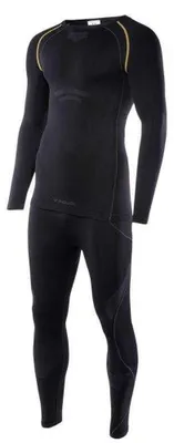 Produktbild von Brugi - "4rcg" Thermo-Unterwäsche-Set für Herren PP15167 (L-XL) (Schwarz)