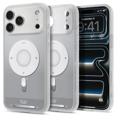 Obrázek produktu pro Spigen Ultra Hybrid Classic (MagFit), Obal, Apple, iPhone 18 Pro / 17 Pro, 16 cm (6.3"), Stříbrná