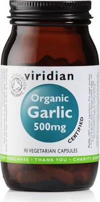 Obrázek produktu pro Garlic 500mg 90 kapslí Organic (Česnek)