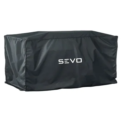 Image de Housse de protection SEVERIN SEVO GT ZB 8127 en tissu, noire - Housse de protection pour barbecue - Accessoires pour barbecue électrique - Housse pour barbecue électrique - Barbecue