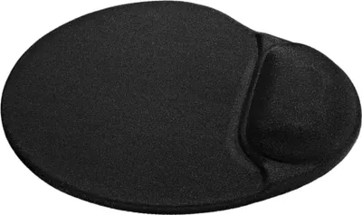 Produktbild von Defender Podložka pod myš polyuretan černá 26x22.5cm 5mm lycrový povrch