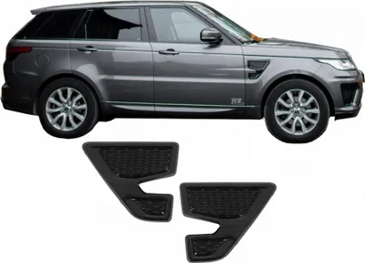 Obrázok produktu pre Bočné otvory Bočné predné blatníky pre Range Rover Sport L494 2013-2017 Black.