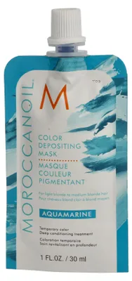 Produktbild von Moroccanoil Color Depositing Mask - Aquamarine