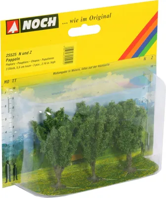 Produktbild von NOCH 25525, Szenenbild, Jede Marke, 3 Stück(e), 55 mm, Model Railways Parts & Accessories