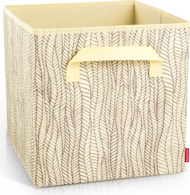 Krabica bez veka FANCY HOME 30 x 30 x 30 cm, krémová farba