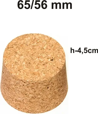 Produktbild von Fasskorken KORKEN aus NATURKORK Flaschenkorken NATURKORKEN STOPFEN Spitzkorken
