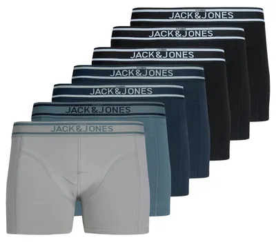 Produktbild von Jack & Jones John Solid Trunk Boxershorts Herren (7er Pack)