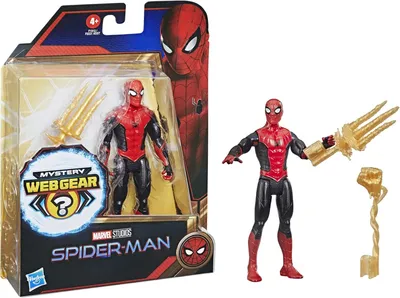 Produktbild von Marvel Spider-Man Mystery WebGear, 4 Jahr(e), Gold, Navy, Rot, Kunststoff