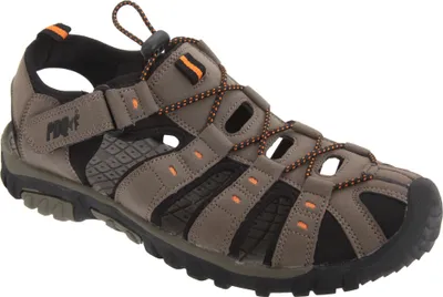 Produktbild von PDQ Herren Sandale / Trekking-Sandale DF555 (47 EU) (Dunkles Taupe/Orange)