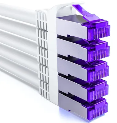 Produktbild von deleyCON MK2261, 0,5 m, Cat7, S/FTP (S-STP), RJ-45, RJ-45