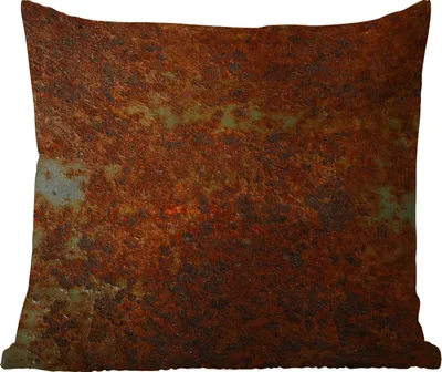 Produktbild von MuchoWow® Outdoor Kissen - Rost - Vintage - Stahl - 50x50 cm - Wetterfest - Lounge Kissen - Komfortabel - Kissen mit Bild