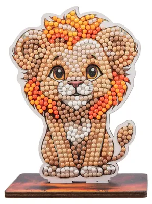 Image de Lion en cristal d'art, Buddy (CAFGR-31GEN040)