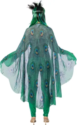 Produktbild von Cape Pfau Umhang Kostüm Karneval Fasching