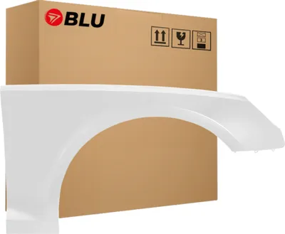 Image de BLU Aile Compatible avec Audi A4 B9 S4 LS9R Droite Weiss GletscherWeiss | 2015-2019 | Avant | Peint| Prêt à Monter | Acier