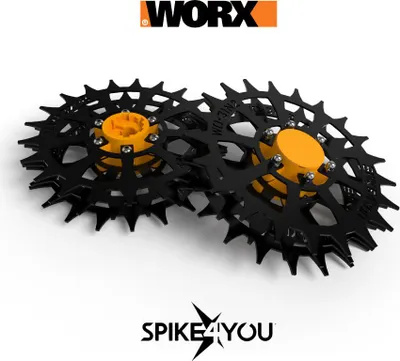 Obrázek produktu pro Kola pro robotickou sekačku WORX Landroid řady L, 3 mm uhlíková ocel