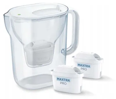 Produktbild von Dzbanek filtrujący Brita Style Essential+2 wkłady MaxtraPro PP (2 4l; biały)