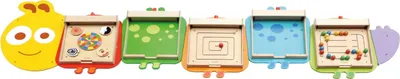 Image de EDUPLAY 120408 Eléments muraux chenille, bois (1 set)