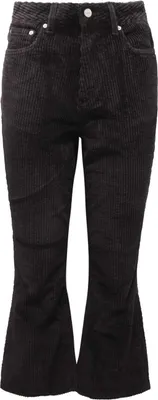 Produktbild von 6863AP pantalone donna GANNI BETZY CROPPED woman velvet trousers