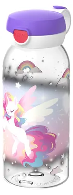Obrázek produktu pro Láhev Mepal CAMPUS s odklápěcím víčkem, 600 ml – Unicorn Glow