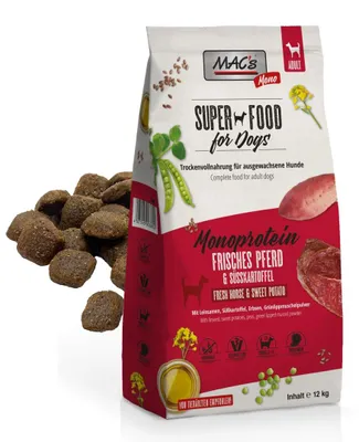 Zdjęcie produktu dla MAC's Dog Sucha Karma Monoproteinowa Z Koniną 12kg Dla Psów Skłonnych Do Alergii