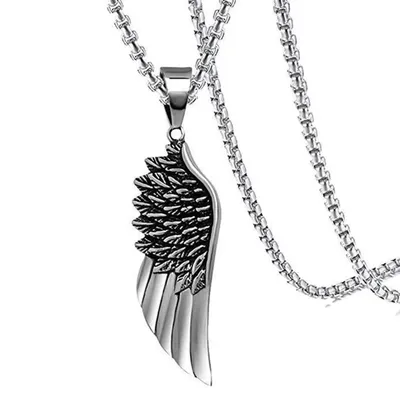 Produktbild von Halskette Silver Wings - Symbol für Freiheit und Schutz in Silber KP33481