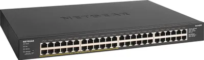 Produktbild von Netgear GS348PP – Switch – unmanaged – 48 x 10/100/1000 (24 mit PoE+)