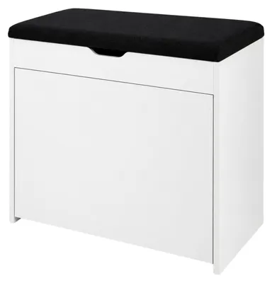 Zdjęcie produktu dla Szafka na buty z siedziskiem i wysuwanymi półkami VAULT, 57 x 30 x 53 cm