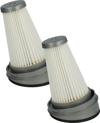 Produktbild von vhbw 2 Staubsaugerfilter Ersatz für Leifheit 89210 für Staubsauger - HEPA-Filter Schwarz Weiß