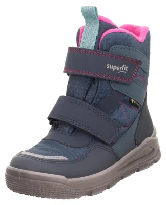 Obrázek produktu pro Superfit dívčí zimní boty Mars, zateplené, Gore-Tex, modrá/růžová, model 8010. Barva: modrá a růžová