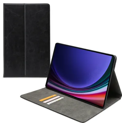 Produktbild von Mobilize Premium Folio Samsung Galaxy Tab S9 Plus Hülle Klapphülle - Schwarz
