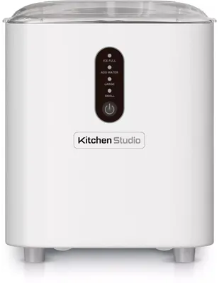 Immagine prodotto di Fabbricatore di ghiaccio da 120 w, 12 kg/24 h, bianco Kitchen chef ICE8W