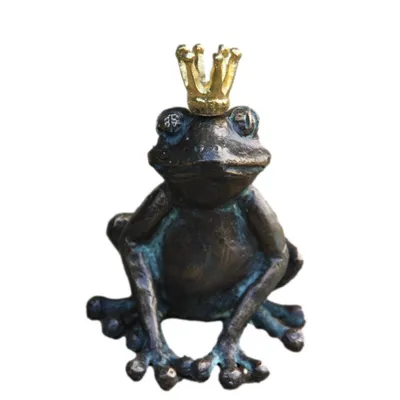 Produktbild von Schöner Froschkönig aus Bronze Neu Frostfest Witterungsbeständig RO-89017-A