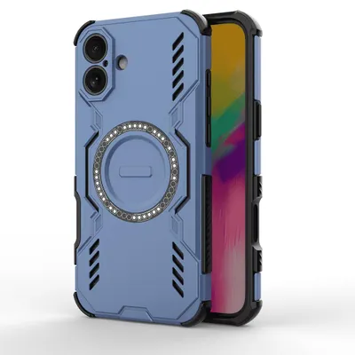 Produktbild von Techsuit - ArmorMag Schutzhülle für iPhone 16 Plus - blau