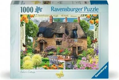 Produktbild von Ravensburger - Puzzle 1000 Country Cottage Bakers Cottage