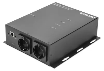 Produktbild von Intellinet 4-fach Smart PDU schaltbar Netzwerk-Management