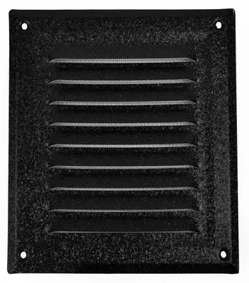 Produktbild von VENTORIS Lüftungsgitter Aluminium Schwarz 14x17cm